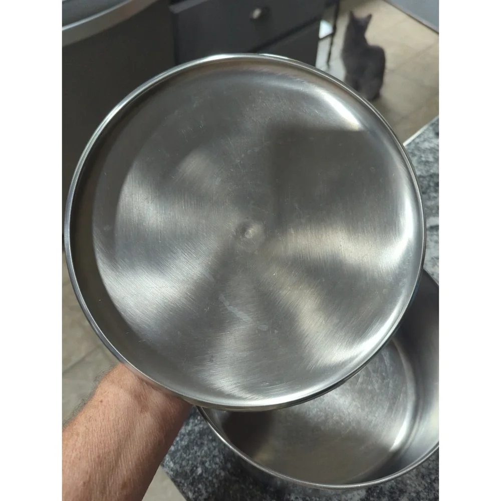 Vintage Revere Ware 4-1/2 QT -89a Stock Pot w lid Copper Bottom Clinton IL USA